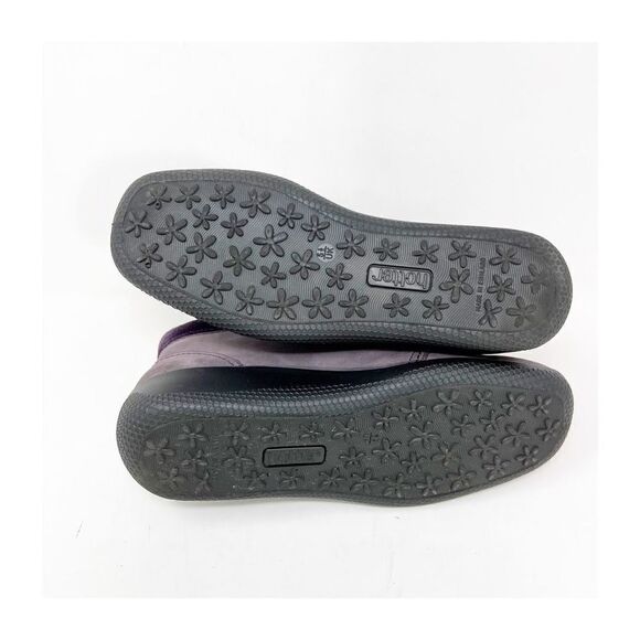 Women's Hotter Indulge Purple Nubuck Leather Ankle Boots US 7.5 - Picture 5 of 9